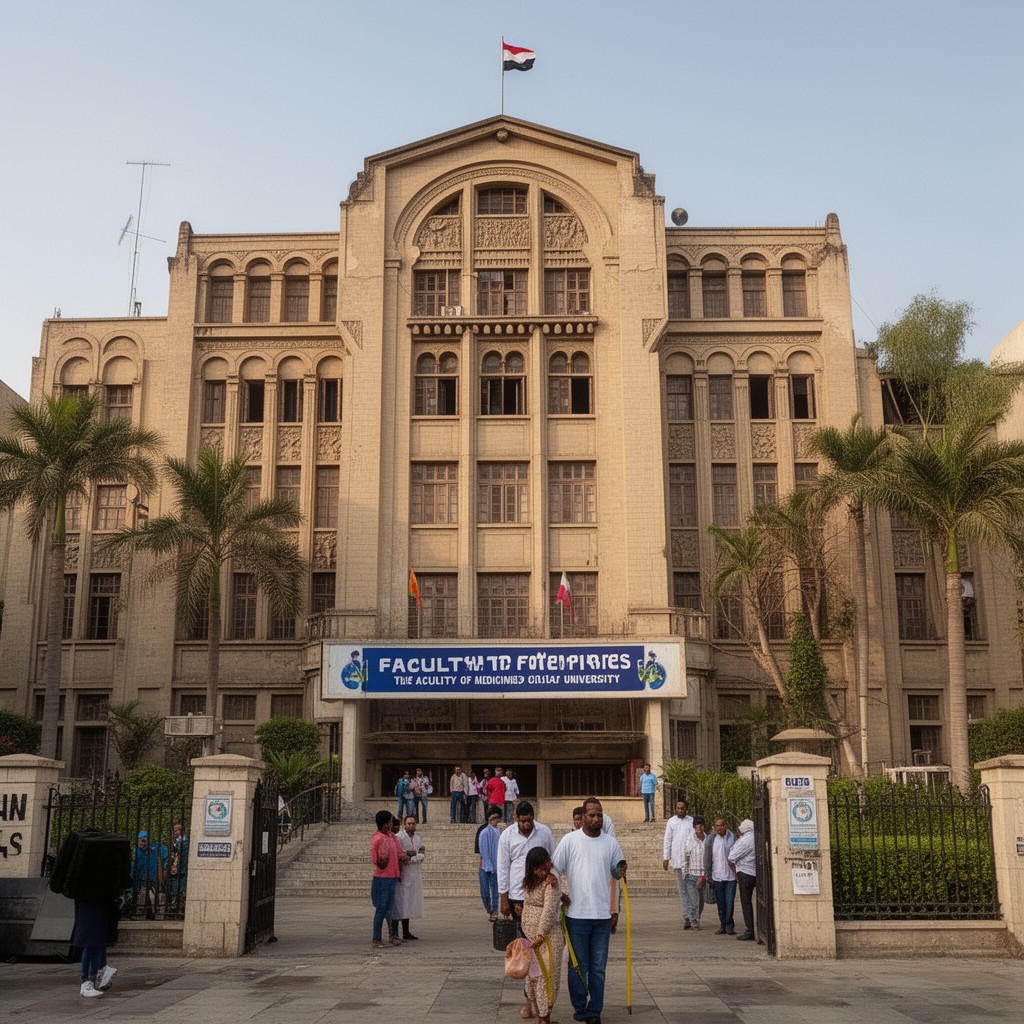 AI-generated illustration of Faculty of Medicine