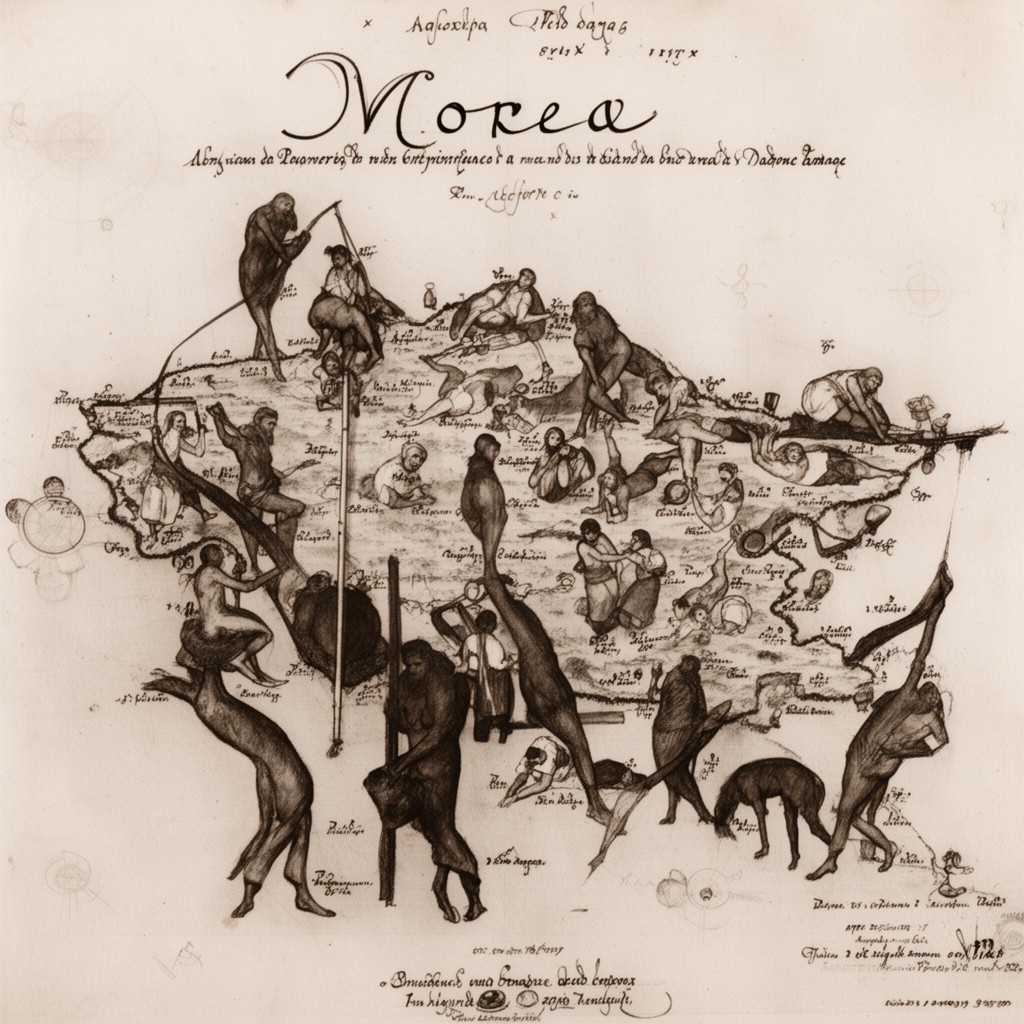 AI-generated illustration of Morea