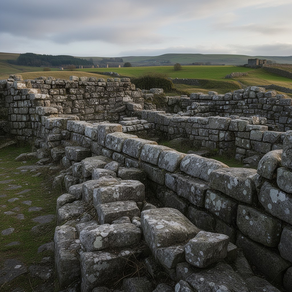 AI-generated illustration of Antonine Wall