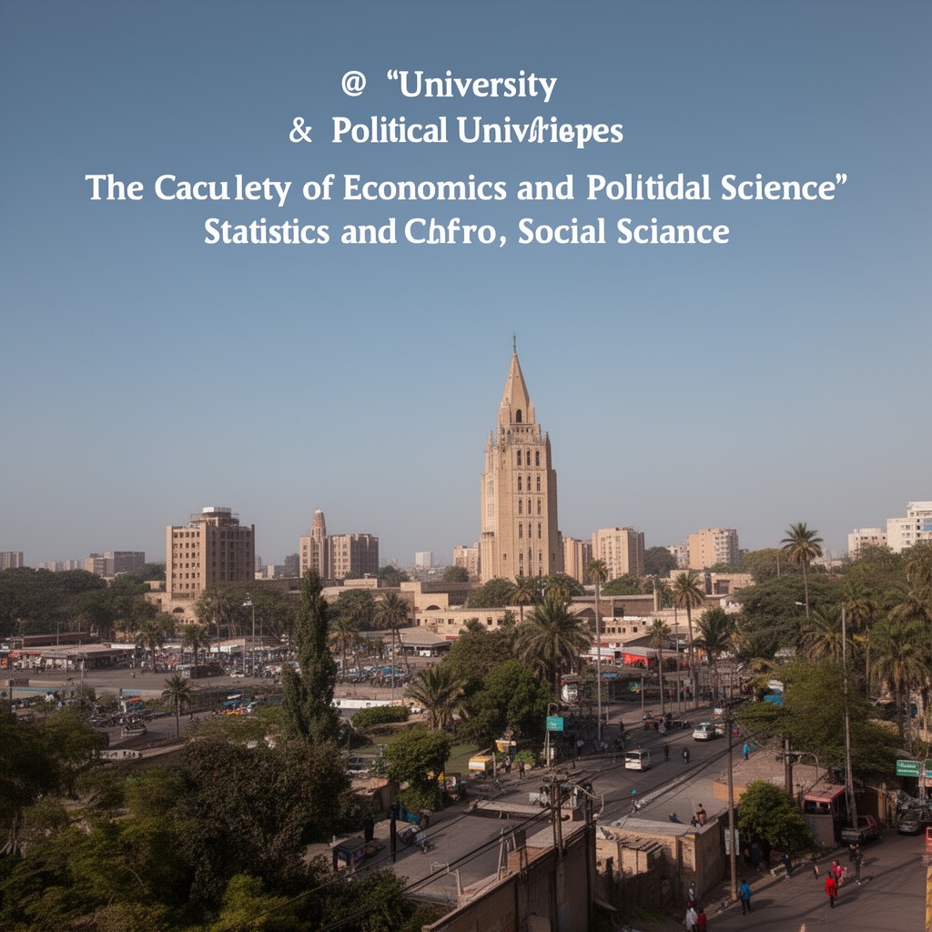 AI-generated illustration of Faculty of Economics and Political Science