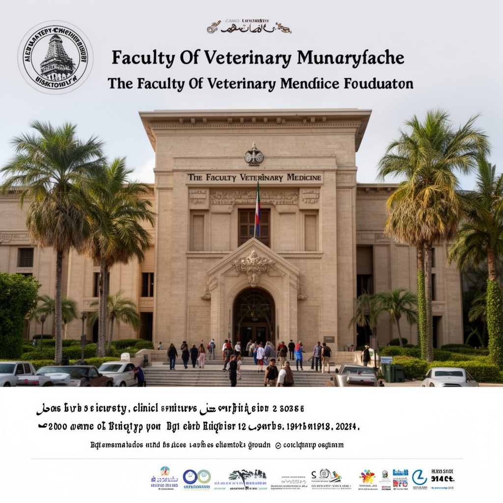 AI-generated illustration of Faculty of Veterinary Medicine