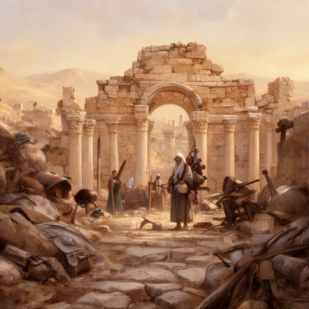 AI-generated illustration of Ancient Israel