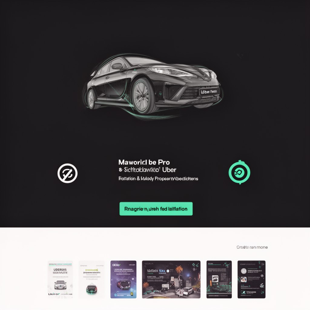 AI-generated illustration of Uber Pro