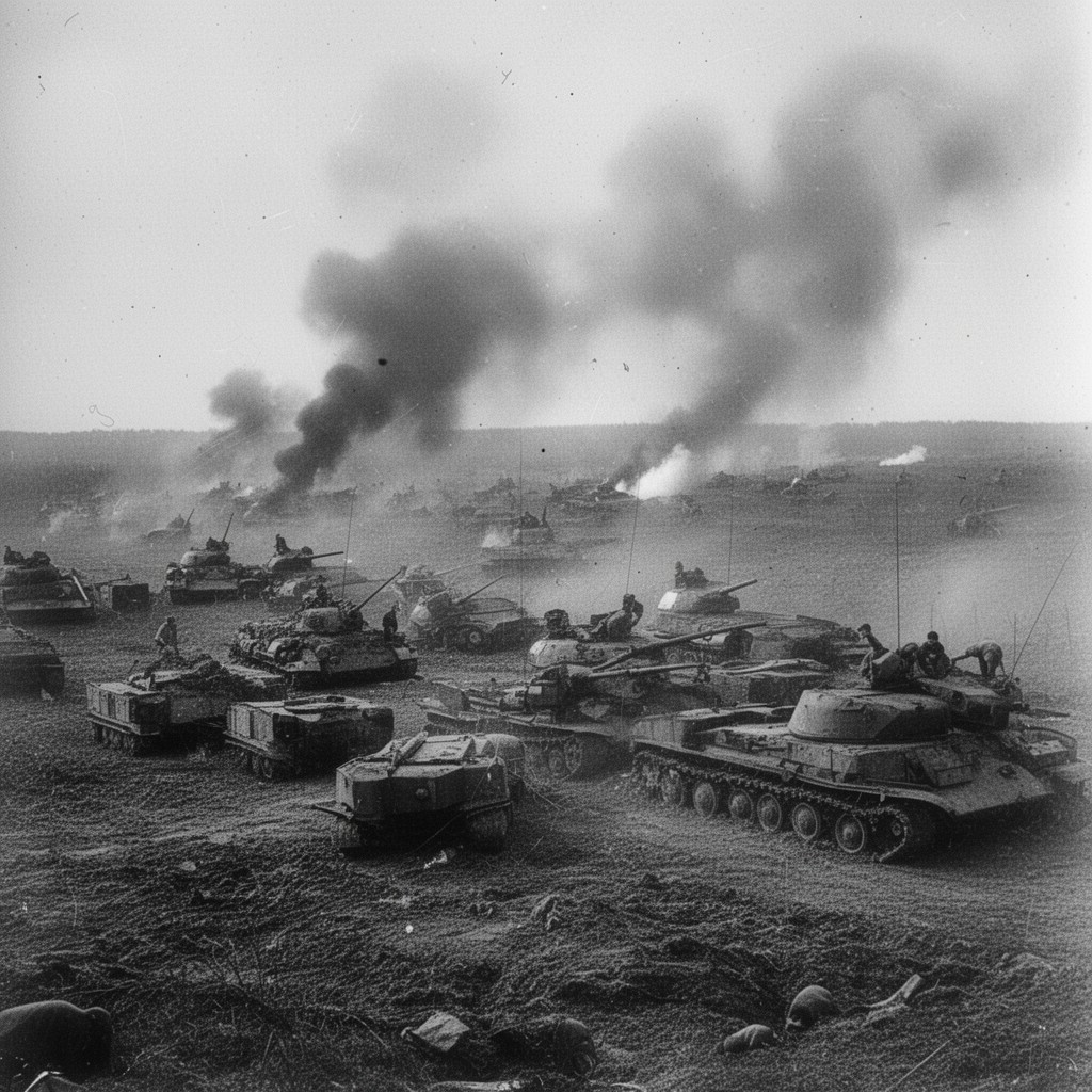 AI-generated illustration of Operation Rumyantsev