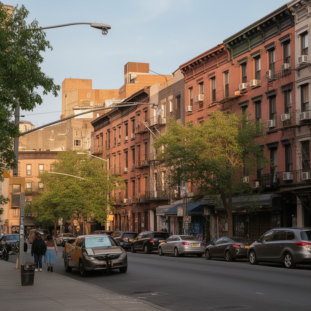 AI-generated illustration of Bedford–Stuyvesant