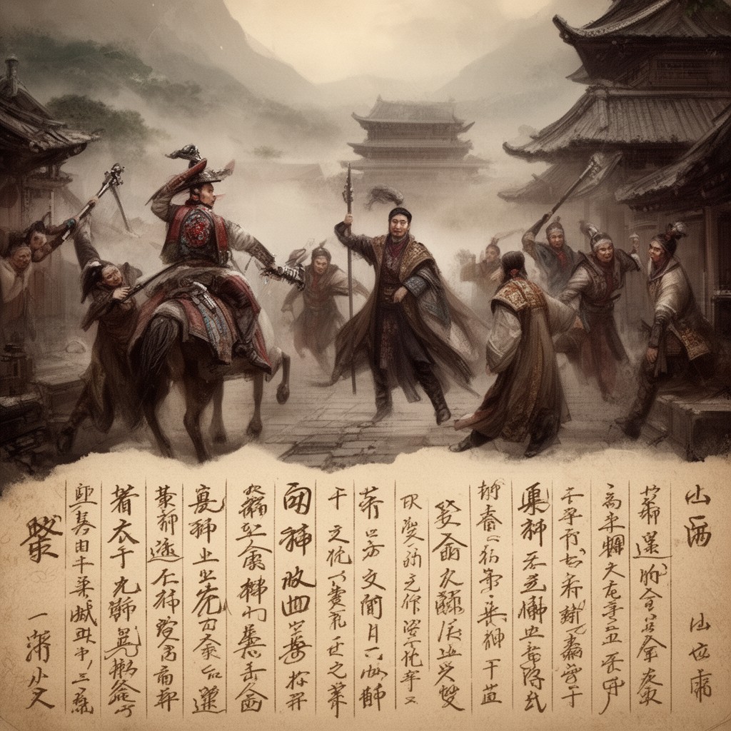 AI-generated illustration of Zhou dynasty