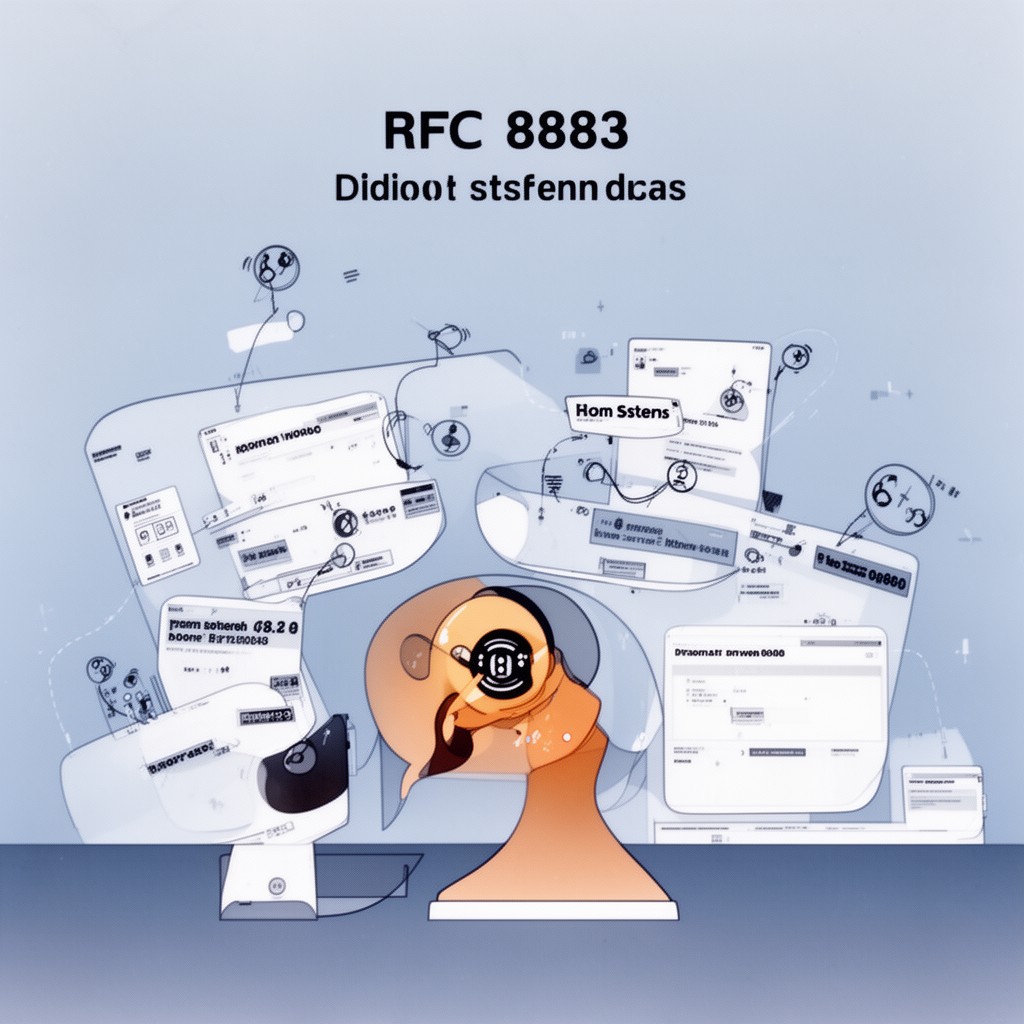 AI-generated illustration of RFC 883
