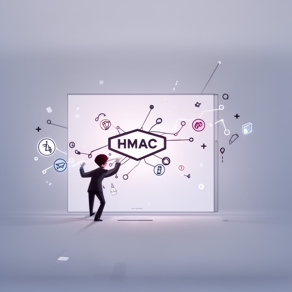 AI-generated illustration of HMAC