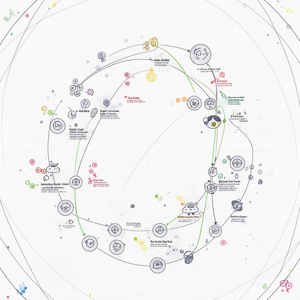 AI-generated illustration of Elliptic Curve Cryptography