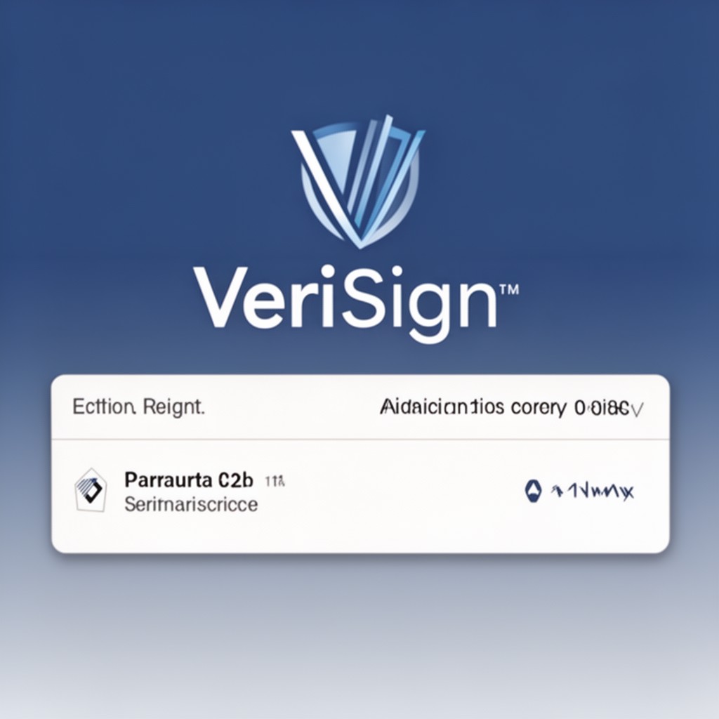 AI-generated illustration of VeriSign