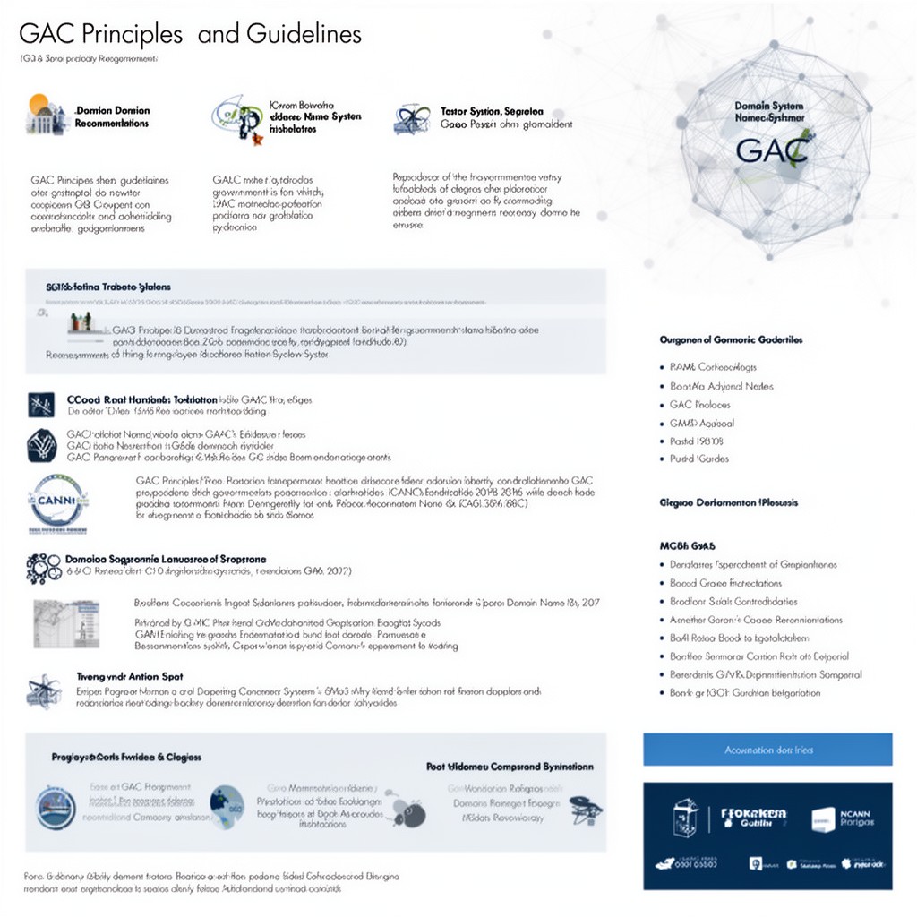 AI-generated illustration of GAC Principles and Guidelines