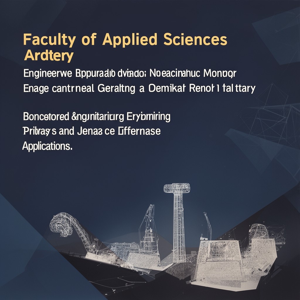 AI-generated illustration of Faculty of Applied Sciences