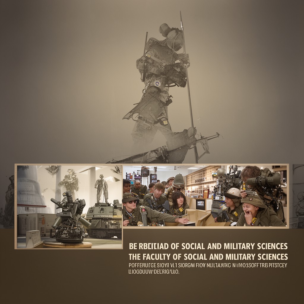 AI-generated illustration of Faculty of Social and Military Sciences