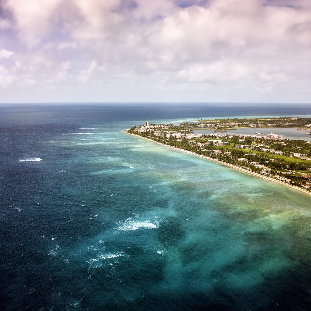 AI-generated illustration of Straits of Florida