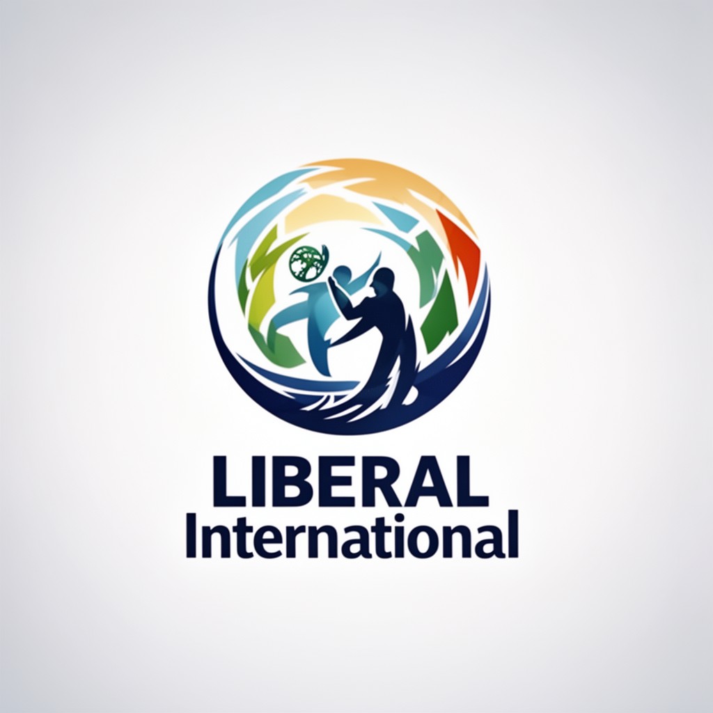 AI-generated illustration of Liberal International