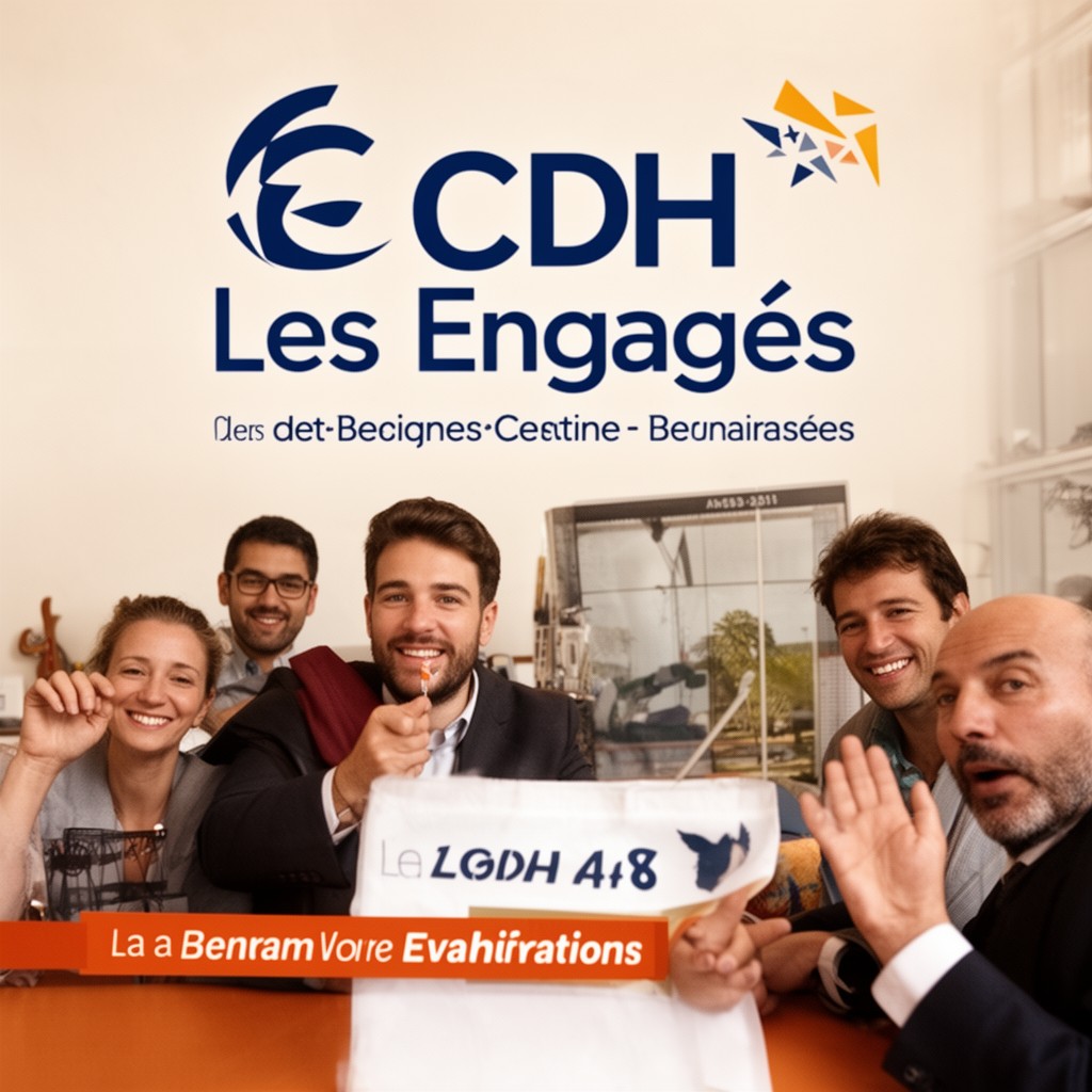 AI-generated illustration of CDH / Les Engagés