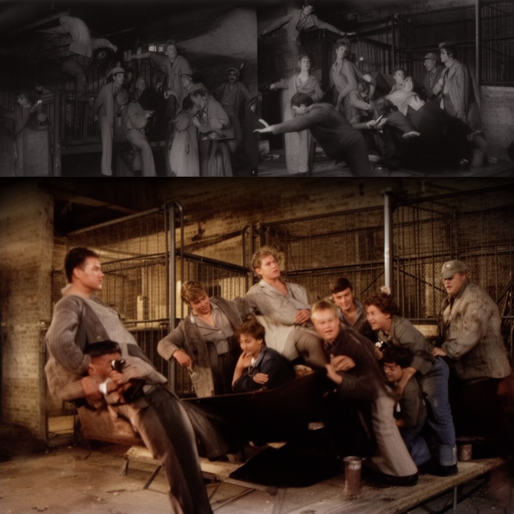 AI-generated illustration of The Shawshank Redemption (1994 film)