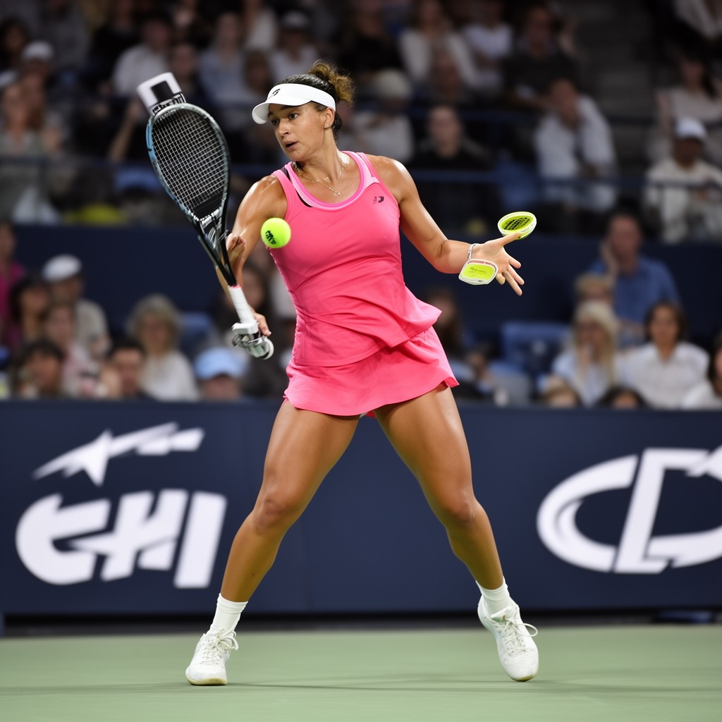 AI-generated illustration of Women’s Tennis Association