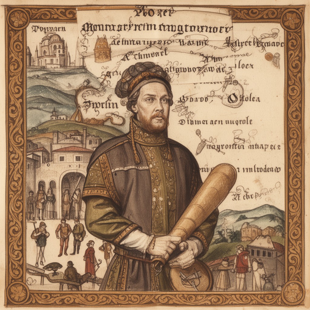 AI-generated illustration of Roger de Montgomery