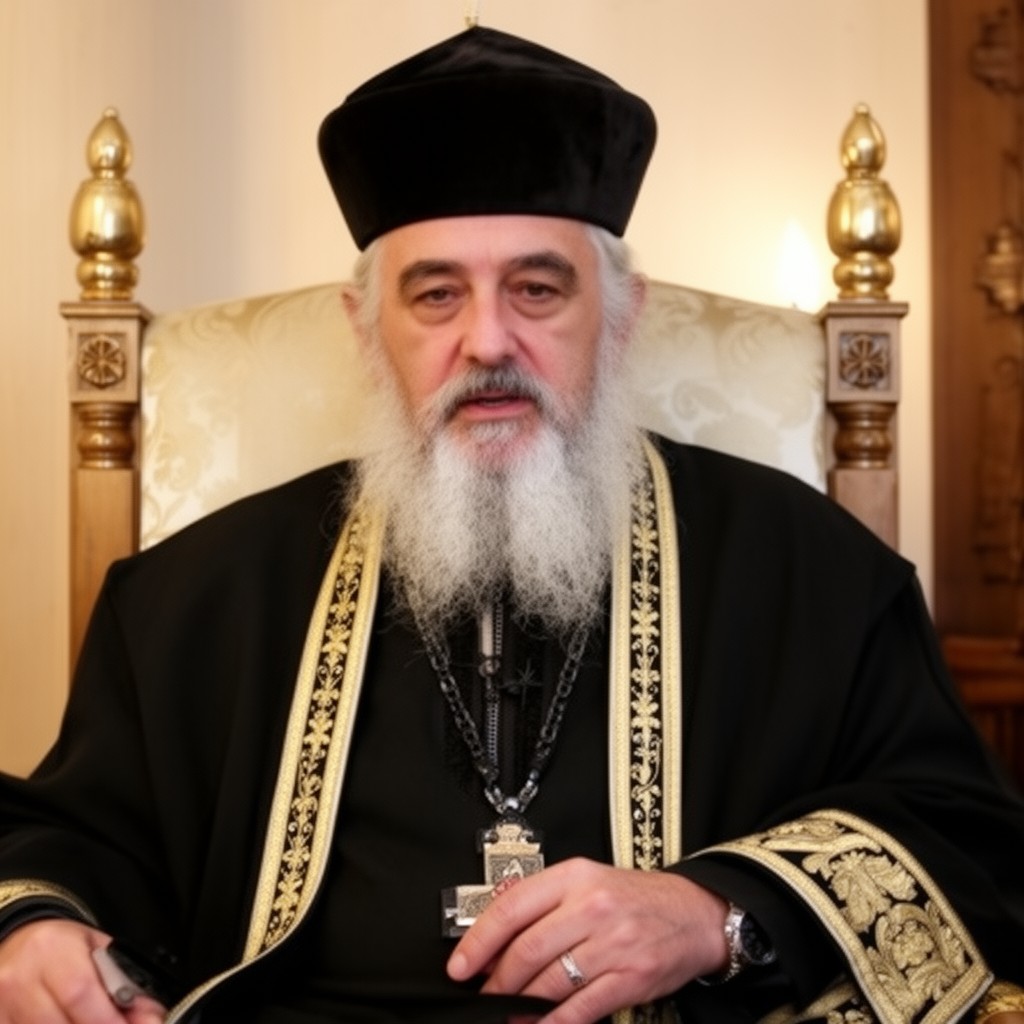 AI-generated illustration of Ecumenical Patriarch of Constantinople