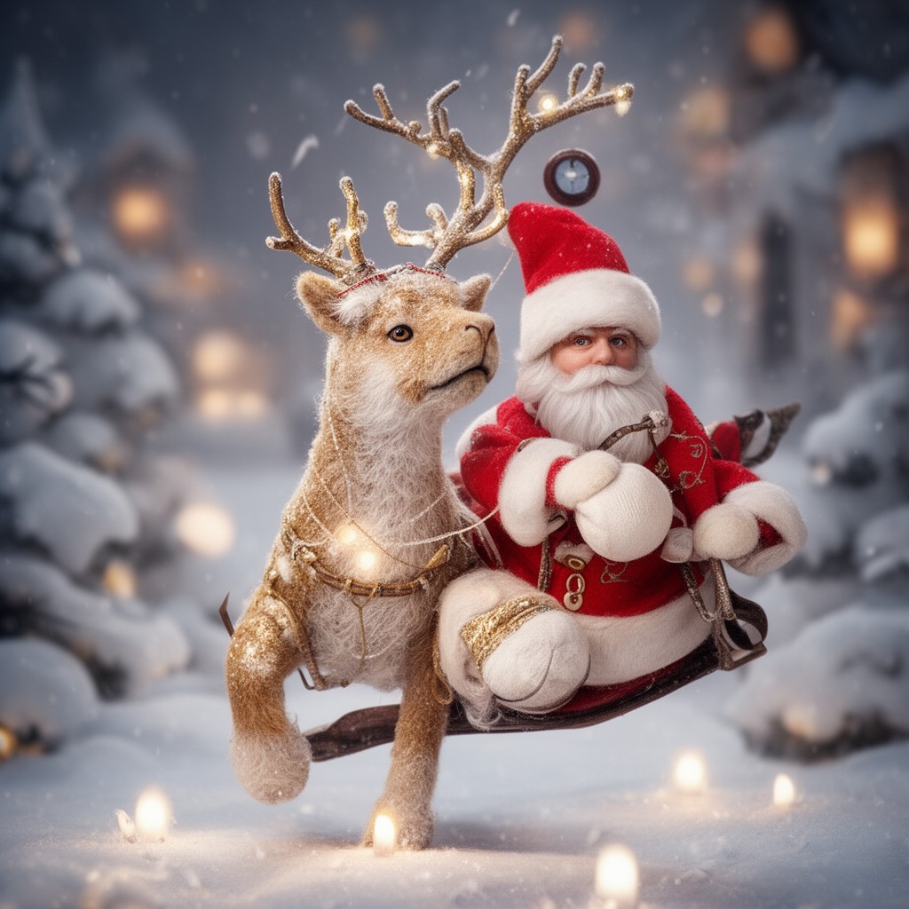 AI-generated illustration of Prancer