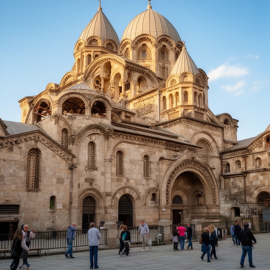 AI-generated illustration of Church of the Holy Apostles