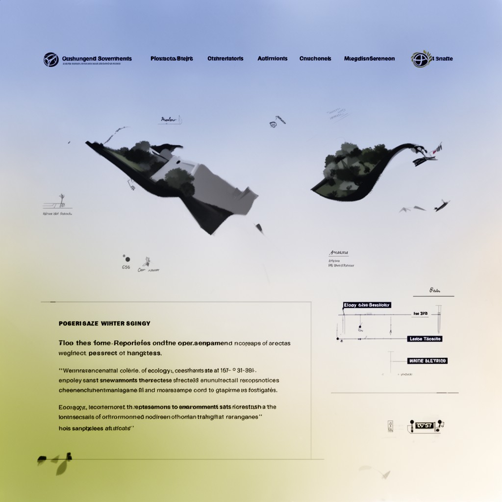 AI-generated illustration of Ecology