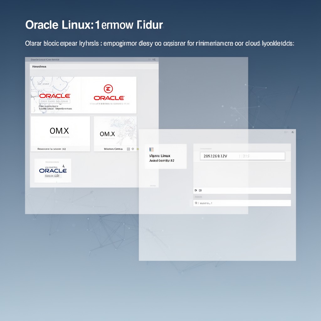 AI-generated illustration of Oracle Linux