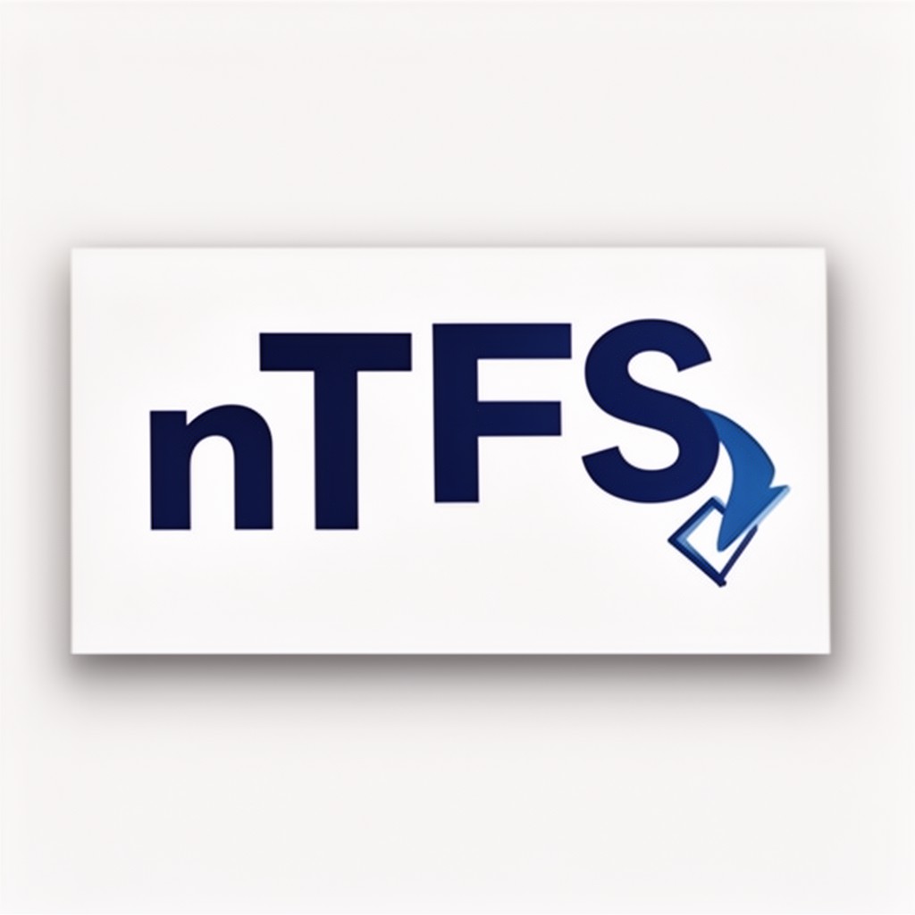 AI-generated illustration of NTFS (via driver)