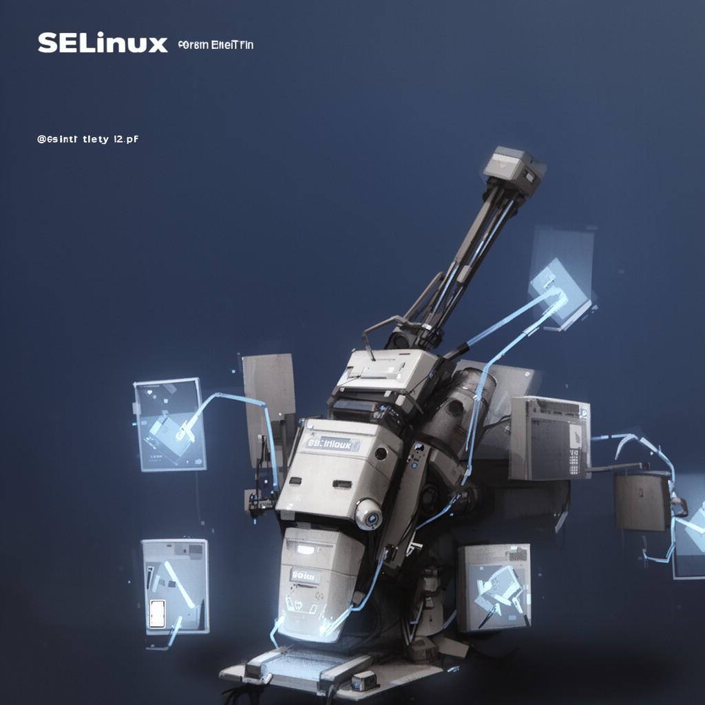 AI-generated illustration of SELinux