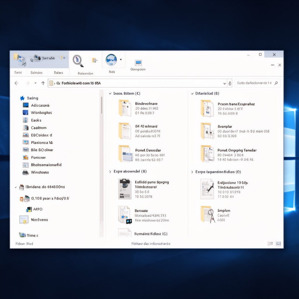 AI-generated illustration of File Explorer
