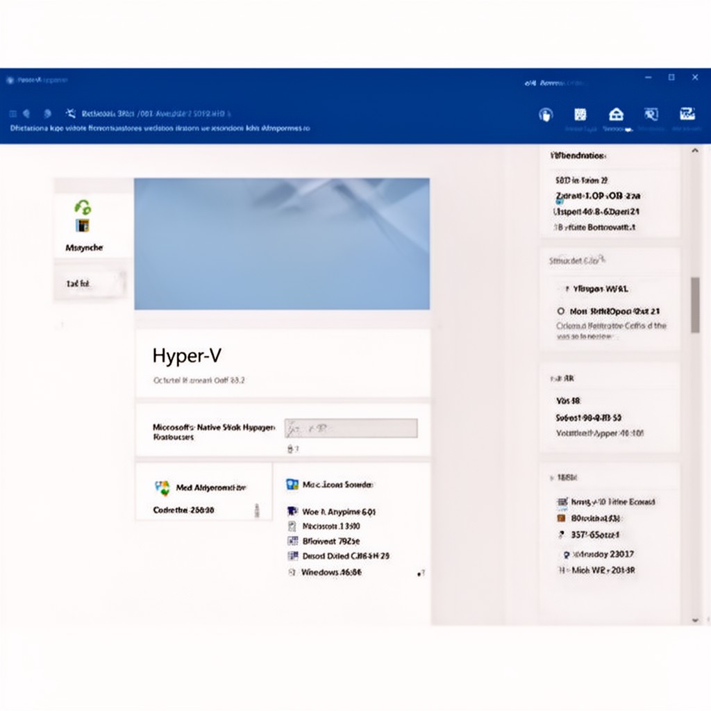 AI-generated illustration of Hyper-V