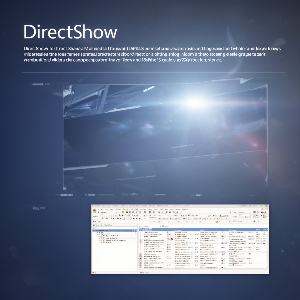 AI-generated illustration of DirectShow