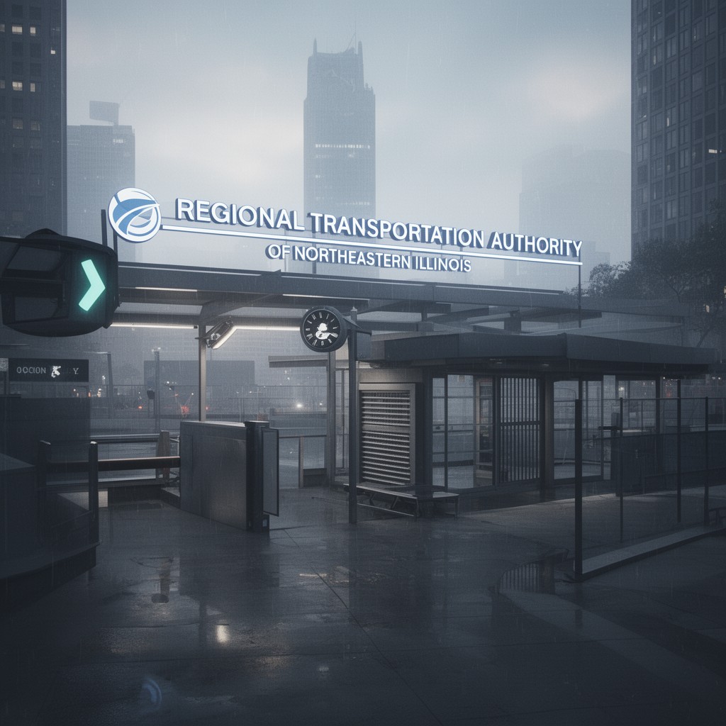AI-generated illustration of Regional Transportation Authority of Northeastern Illinois