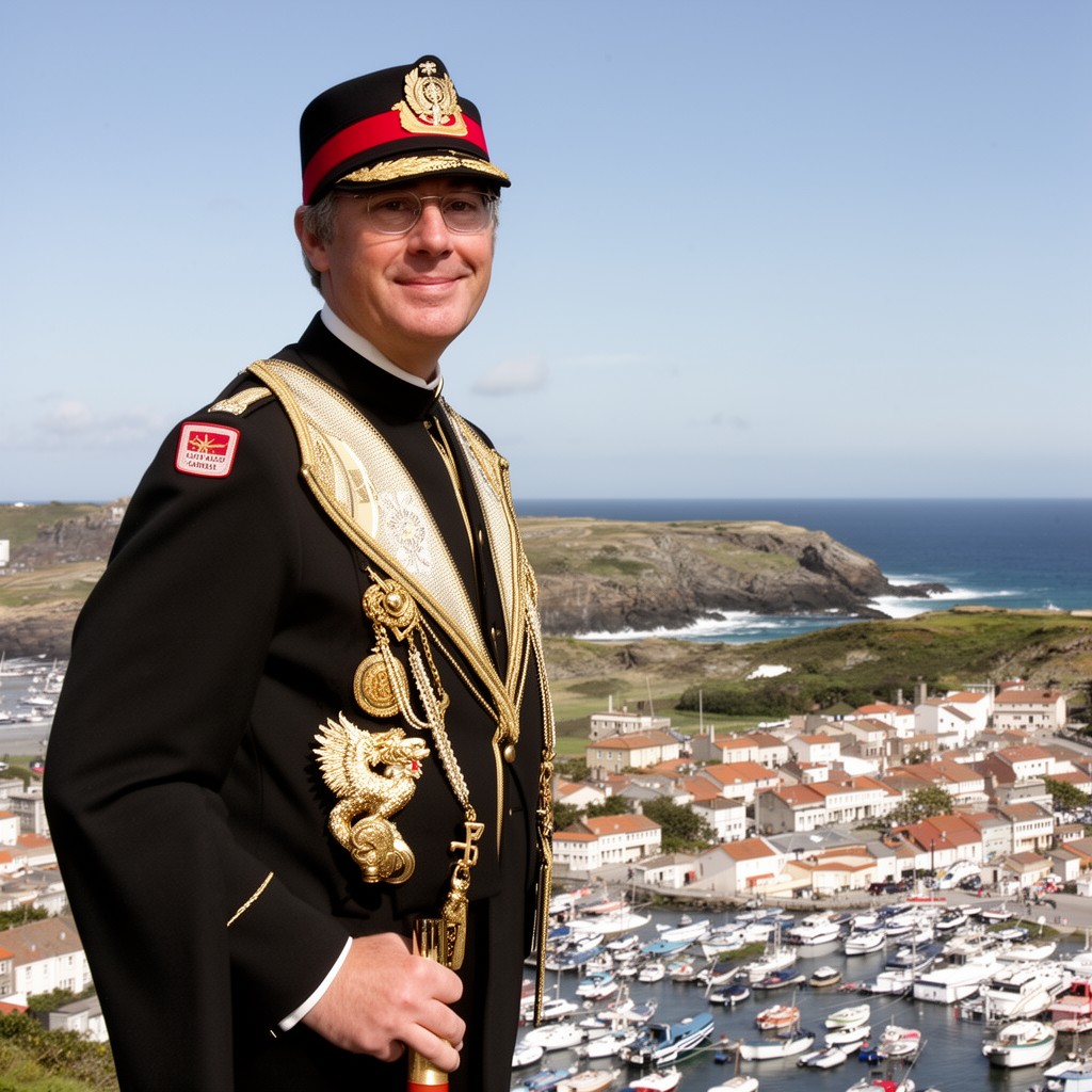 AI-generated illustration of Lord Lieutenant of Scilly