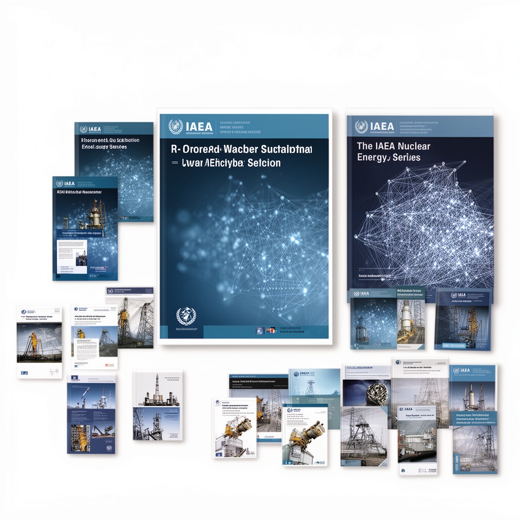 AI-generated illustration of IAEA Nuclear Energy Series