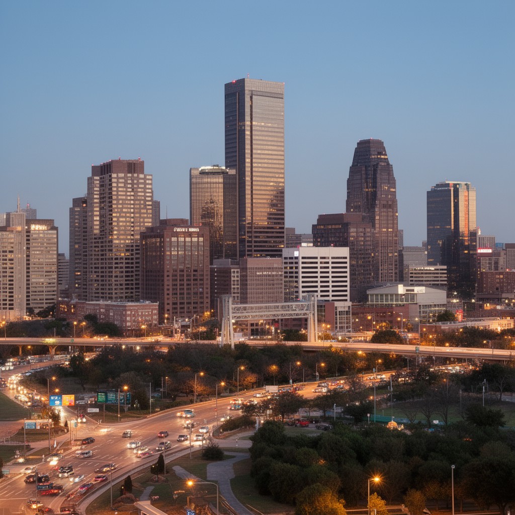 AI-generated illustration of Irving, Texas