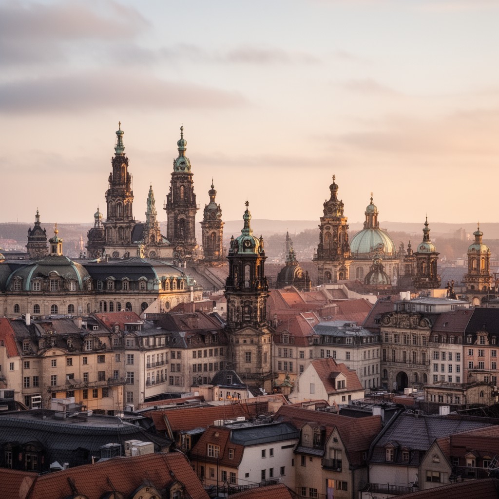 AI-generated illustration of Dresden