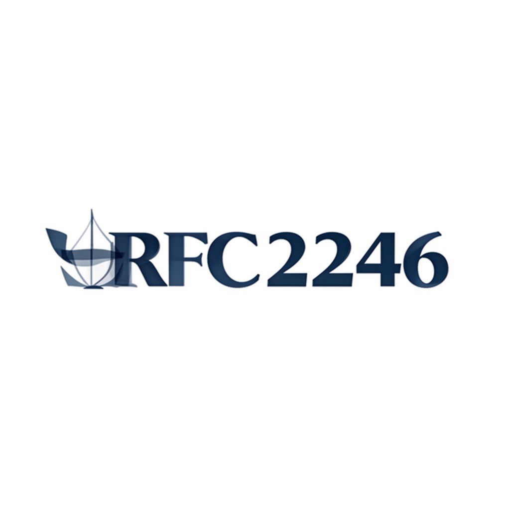 AI-generated illustration of RFC 2246