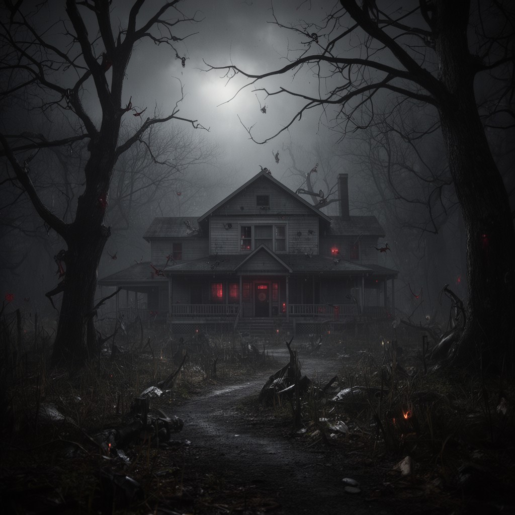 AI-generated illustration of Salem's Lot