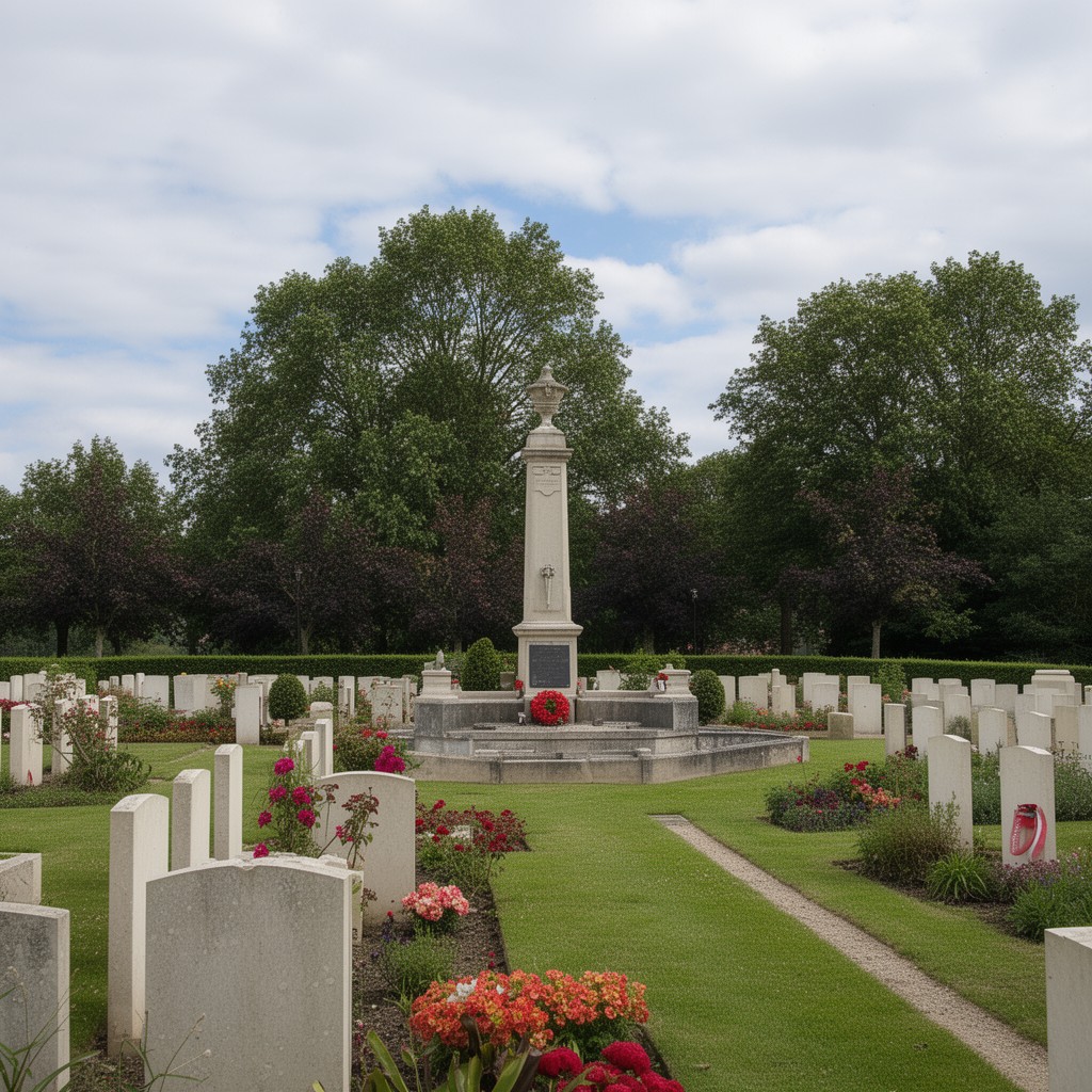 AI-generated illustration of Ors Communal Cemetery