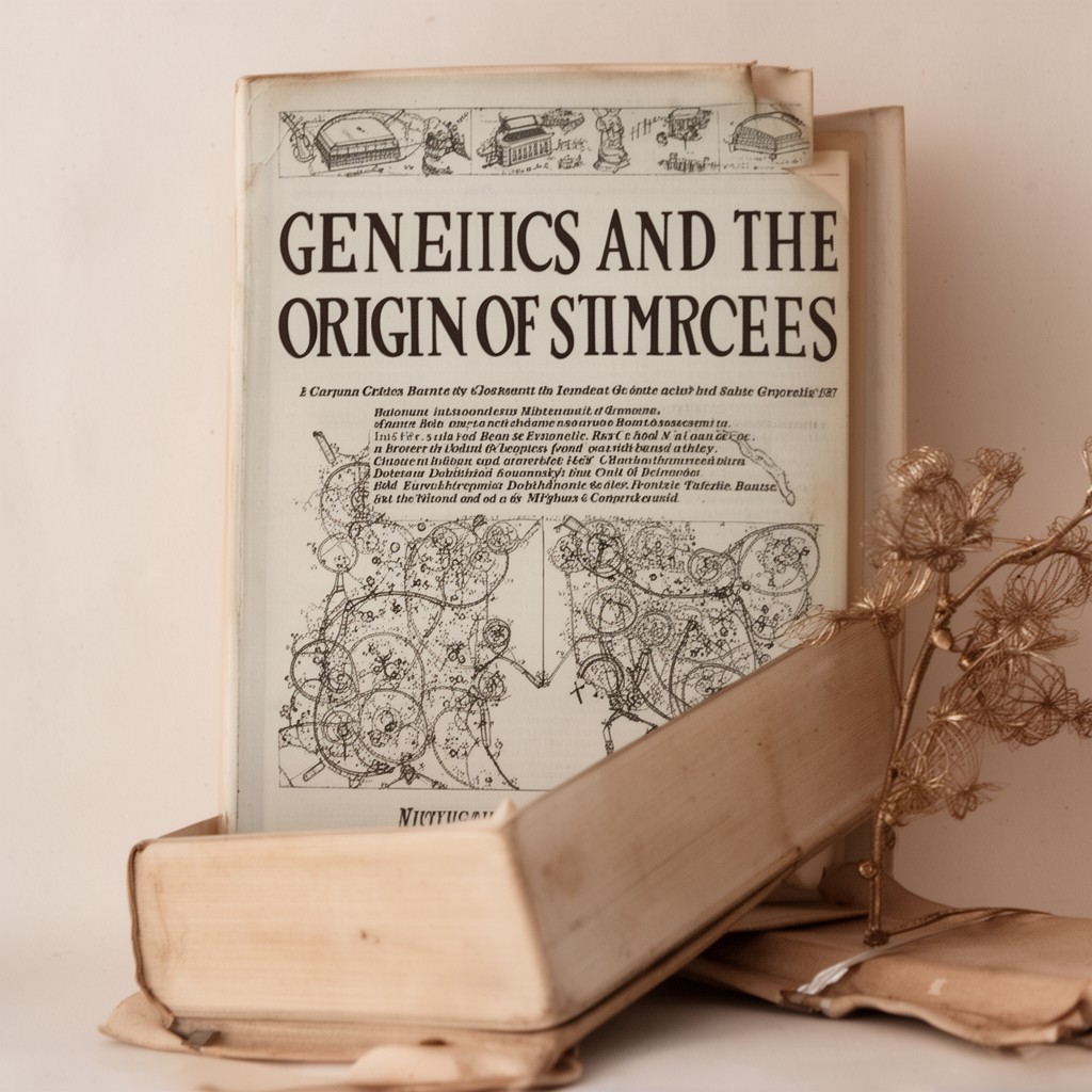 AI-generated illustration of Genetics and the Origin of Species
