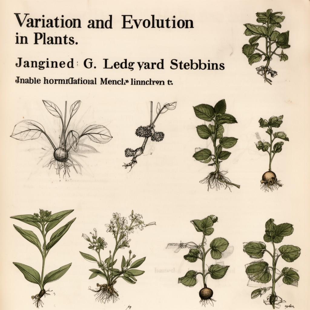 AI-generated illustration of Variation and Evolution in Plants