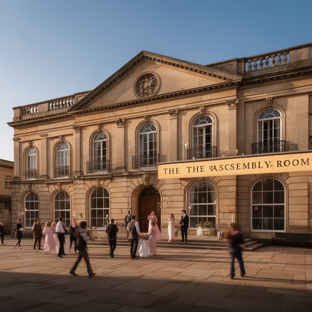 AI-generated illustration of Assembly Rooms