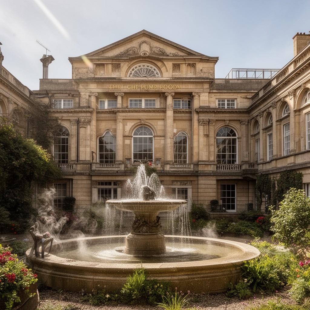AI-generated illustration of Pump Room