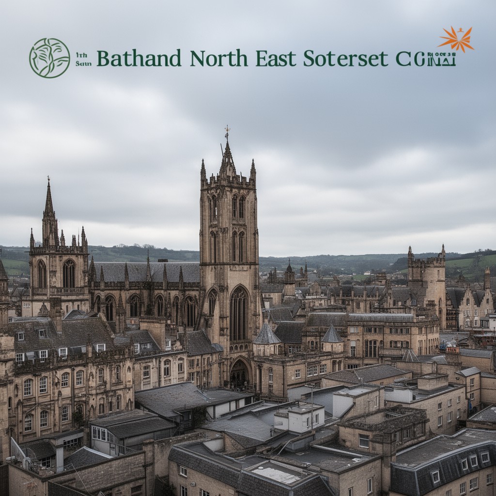 AI-generated illustration of Bath and North East Somerset Council