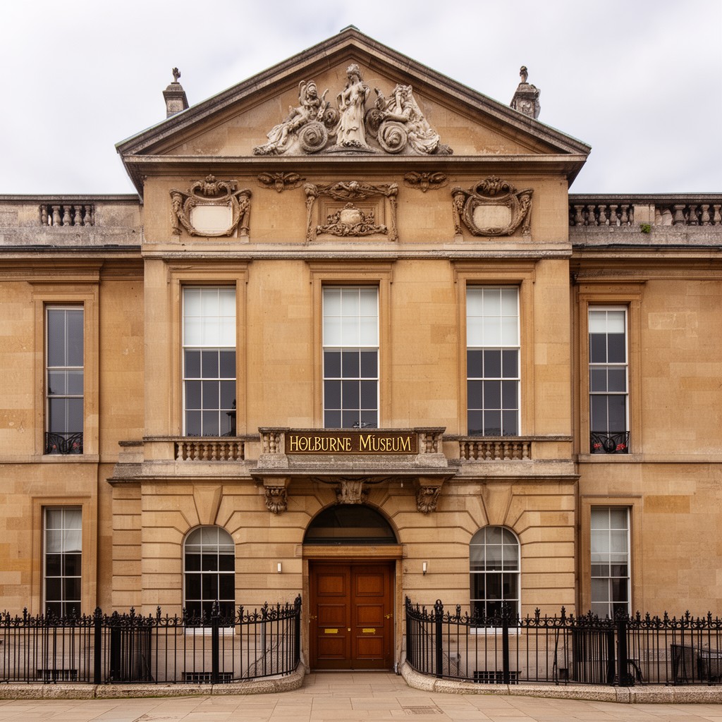 AI-generated illustration of Holburne Museum