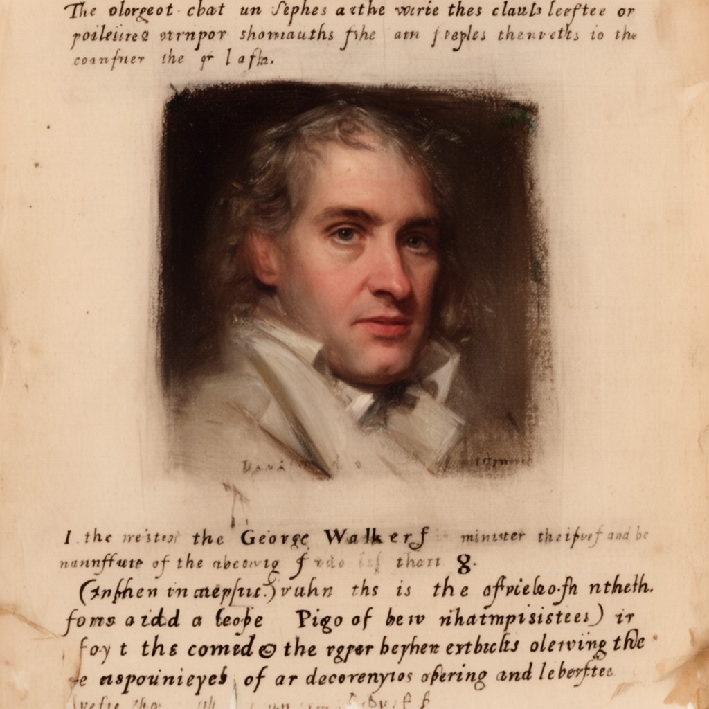 AI-generated illustration of George Walker (minister)
