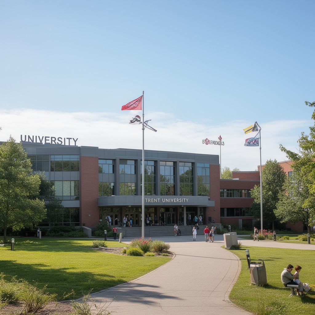 AI-generated illustration of Trent University