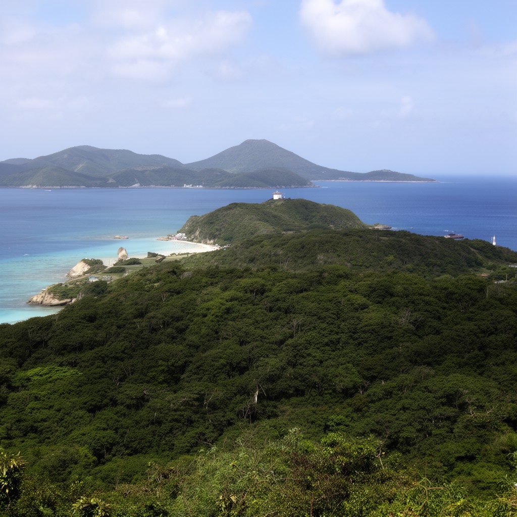 AI-generated illustration of Yaeyama Islands